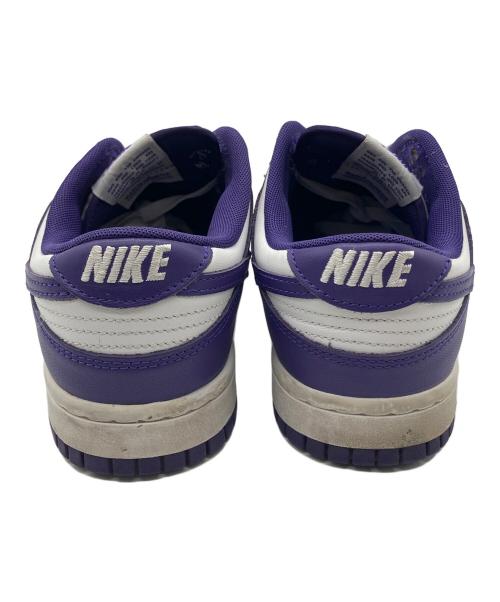 NIKE（ナイキ）NIKE (ナイキ) Dunk Low Retro パープル×ホワイト サイズ:26の古着・服飾アイテム