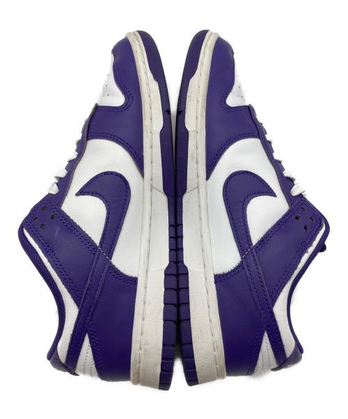 NIKE（ナイキ）NIKE (ナイキ) Dunk Low Retro パープル×ホワイト サイズ:26の古着・服飾アイテム