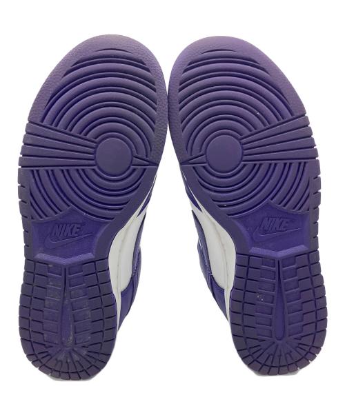 NIKE（ナイキ）NIKE (ナイキ) Dunk Low Retro パープル×ホワイト サイズ:26の古着・服飾アイテム