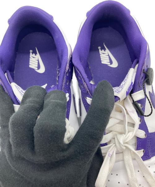 NIKE（ナイキ）NIKE (ナイキ) Dunk Low Retro パープル×ホワイト サイズ:26の古着・服飾アイテム