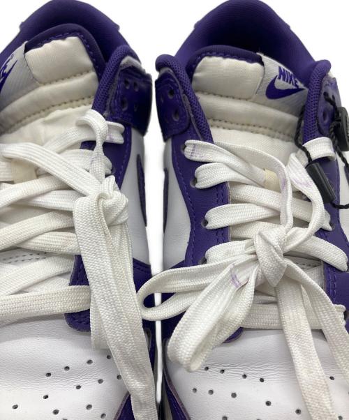 NIKE（ナイキ）NIKE (ナイキ) Dunk Low Retro パープル×ホワイト サイズ:26の古着・服飾アイテム