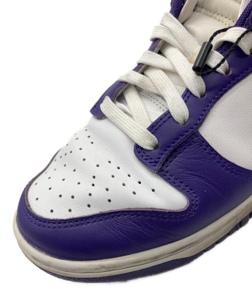 NIKE（ナイキ）NIKE (ナイキ) Dunk Low Retro パープル×ホワイト サイズ:26の古着・服飾アイテム