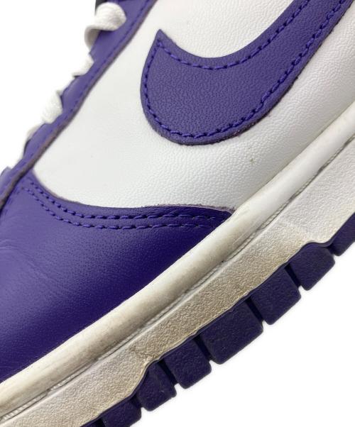 NIKE（ナイキ）NIKE (ナイキ) Dunk Low Retro パープル×ホワイト サイズ:26の古着・服飾アイテム