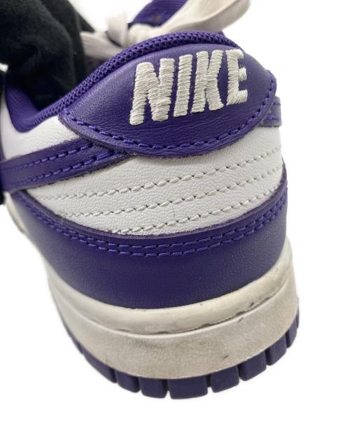 NIKE（ナイキ）NIKE (ナイキ) Dunk Low Retro パープル×ホワイト サイズ:26の古着・服飾アイテム
