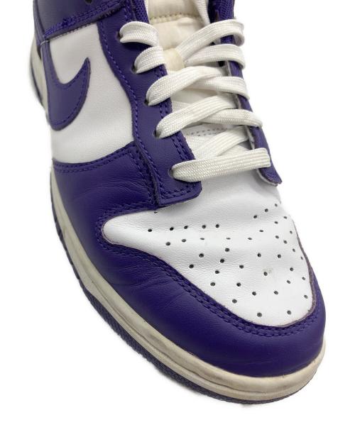 NIKE（ナイキ）NIKE (ナイキ) Dunk Low Retro パープル×ホワイト サイズ:26の古着・服飾アイテム