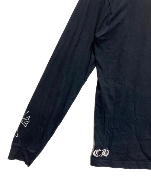 CHROME HEARTS（クロムハーツ）CHROME HEARTS (クロムハーツ) 長袖Tシャツ ブラック サイズ:Mの古着・服飾アイテム