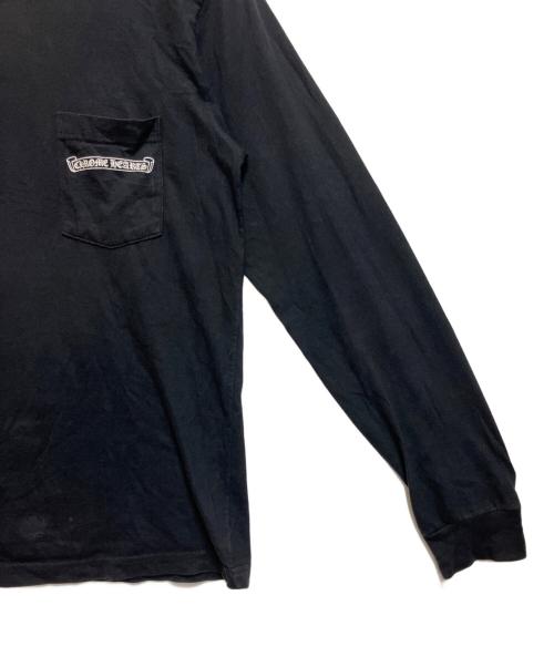 CHROME HEARTS（クロムハーツ）CHROME HEARTS (クロムハーツ) 長袖Tシャツ ブラック サイズ:Mの古着・服飾アイテム