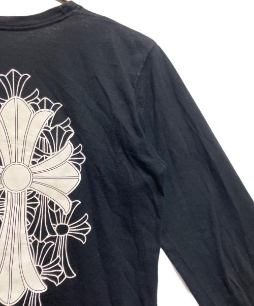 CHROME HEARTS（クロムハーツ）CHROME HEARTS (クロムハーツ) 長袖Tシャツ ブラック サイズ:Mの古着・服飾アイテム