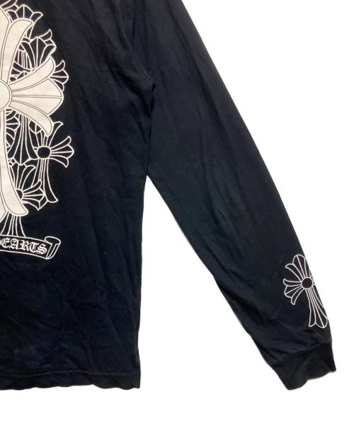 CHROME HEARTS（クロムハーツ）CHROME HEARTS (クロムハーツ) 長袖Tシャツ ブラック サイズ:Mの古着・服飾アイテム