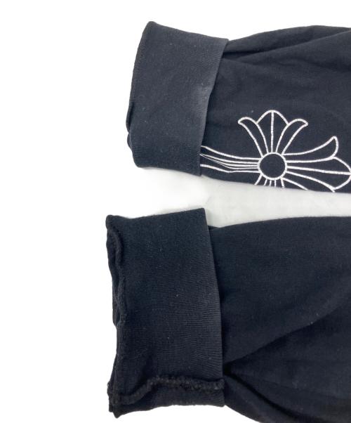 CHROME HEARTS（クロムハーツ）CHROME HEARTS (クロムハーツ) 長袖Tシャツ ブラック サイズ:Mの古着・服飾アイテム