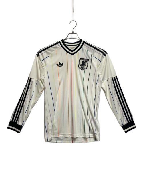adidas（アディダス）adidas (アディダス) ゲームシャツ ホワイト サイズ:SIZE　L 未使用品の古着・服飾アイテム