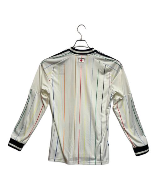 adidas（アディダス）adidas (アディダス) ゲームシャツ ホワイト サイズ:SIZE　L 未使用品の古着・服飾アイテム