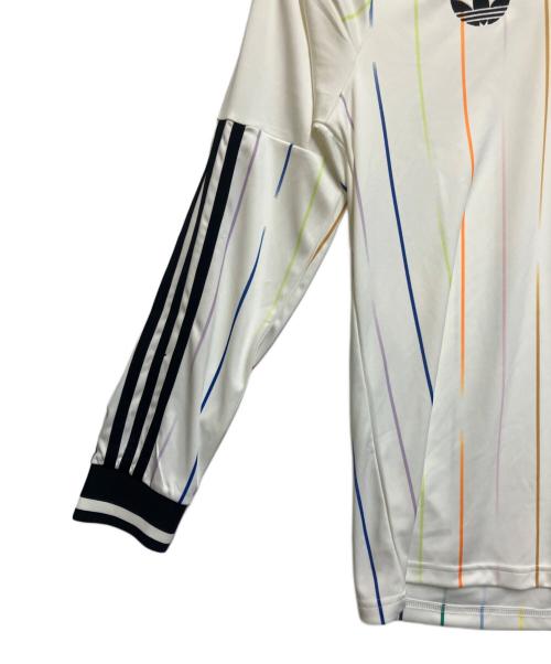 adidas（アディダス）adidas (アディダス) ゲームシャツ ホワイト サイズ:SIZE　L 未使用品の古着・服飾アイテム