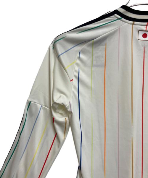 adidas（アディダス）adidas (アディダス) ゲームシャツ ホワイト サイズ:SIZE　L 未使用品の古着・服飾アイテム