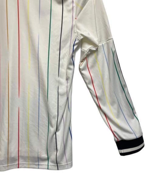 adidas（アディダス）adidas (アディダス) ゲームシャツ ホワイト サイズ:SIZE　L 未使用品の古着・服飾アイテム