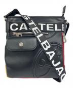 CASTELBAJACカステルバジャック）の古着「ショルダーバッグ」｜ブラック×レッド