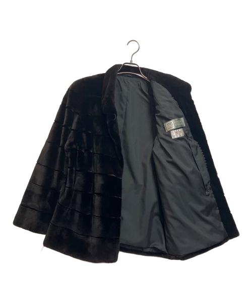 SAGA MINK（サガミンク）SAGA MINK (サガミンク) ファージャケット ブラック サイズ:SIZE  Freeの古着・服飾アイテム