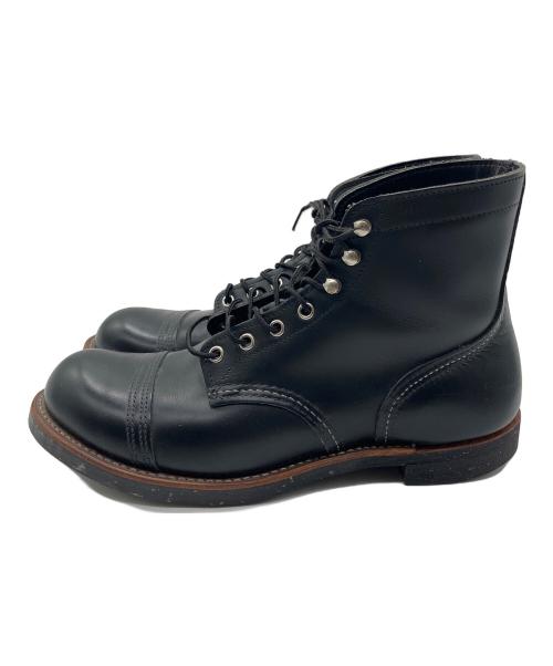 RED WING（レッドウィング）RED WING (レッドウィング) ショートブーツ ブラック サイズ:28の古着・服飾アイテム