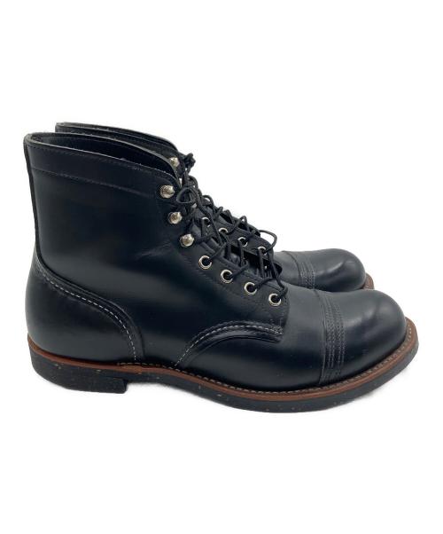 RED WING（レッドウィング）RED WING (レッドウィング) ショートブーツ ブラック サイズ:28の古着・服飾アイテム