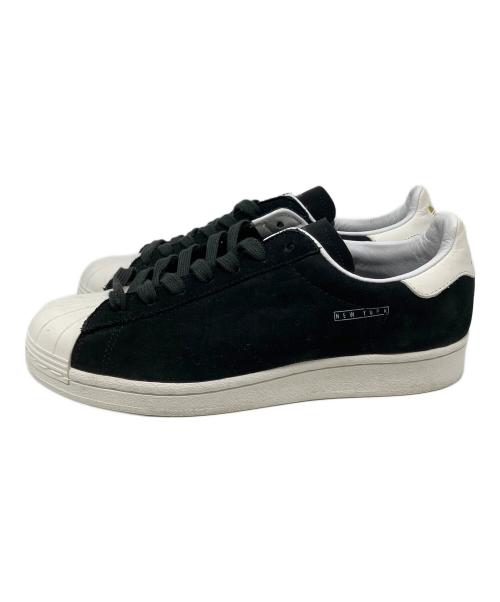adidas（アディダス）adidas (アディダス) スパースターピュア ブラック×ホワイト サイズ:SIZE 25cmの古着・服飾アイテム