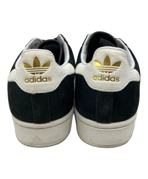 adidas（アディダス）adidas (アディダス) スパースターピュア ブラック×ホワイト サイズ:SIZE 25cmの古着・服飾アイテム