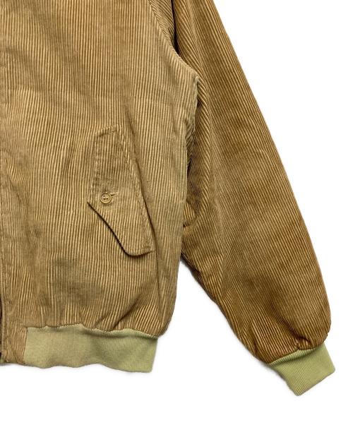 BARACUTA（バラクータ）BARACUTA (バラクータ) コーデュロイハリントンジャケット ブラウン×カーキ サイズ:ＳＩＺＥ　不明の古着・服飾アイテム