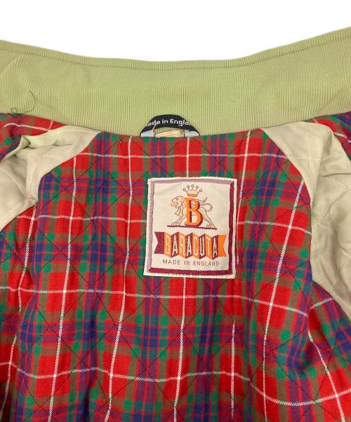 BARACUTA（バラクータ）BARACUTA (バラクータ) コーデュロイハリントンジャケット ブラウン×カーキ サイズ:ＳＩＺＥ　不明の古着・服飾アイテム