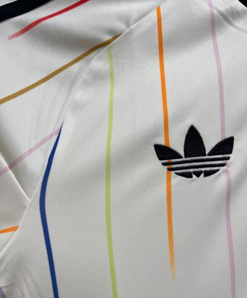 adidas（アディダス）adidas (アディダス) サッカーウェア(トップス) ホワイト サイズ:SIZE　Mの古着・服飾アイテム