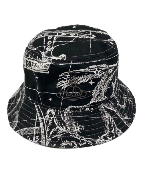 Vivienne Westwood（ヴィヴィアンウエストウッド）Vivienne Westwood (ヴィヴィアンウエストウッド) バケットハット ブラックの古着・服飾アイテム