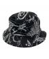 Vivienne Westwood (ヴィヴィアンウエストウッド) バケットハット ブラック：6000円