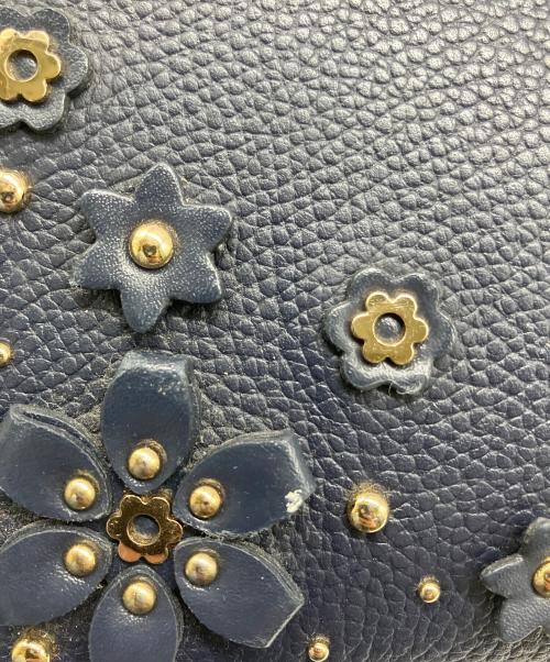 MICHAEL KORS（マイケルコース）MICHAEL KORS (マイケルコース) 2WAYバッグ ネイビーの古着・服飾アイテム