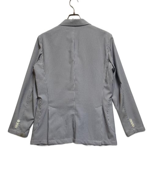 G-Stage（ジーステージ）G-Stage (ジーステージ) シアサッカー ストライプ スカイブルー×ホワイト サイズ:SIZE 46の古着・服飾アイテム