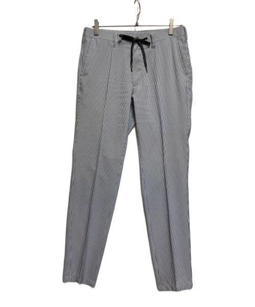 G-Stage（ジーステージ）G-Stage (ジーステージ) シアサッカー ストライプ スカイブルー×ホワイト サイズ:SIZE 46の古着・服飾アイテム