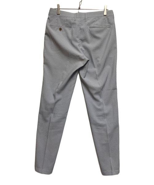 G-Stage（ジーステージ）G-Stage (ジーステージ) シアサッカー ストライプ スカイブルー×ホワイト サイズ:SIZE 46の古着・服飾アイテム