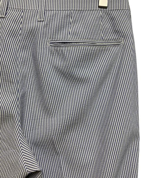 G-Stage（ジーステージ）G-Stage (ジーステージ) シアサッカー ストライプ スカイブルー×ホワイト サイズ:SIZE 46の古着・服飾アイテム