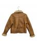 SUPRODAN S.A. (スプロダン・エス・エー) ムートンジャケット ブラウン サイズ:SIZE M：6000円