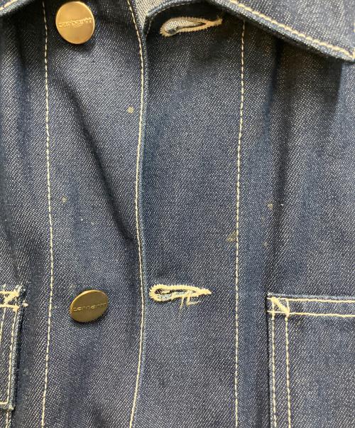 CarHartt（カーハート）CarHartt (カーハート) カバーオール ブルー サイズ:SIZE Sの古着・服飾アイテム