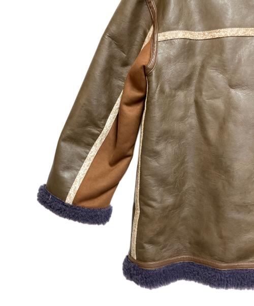 MURUA（ムルーア）MURUA (ムルーア) ムートンジャケット ブラウン サイズ:ＳＩＺＥ　2の古着・服飾アイテム