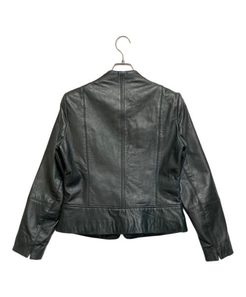 MOGA（モガ）MOGA (モガ) レザージャケット グリーン サイズ:SIZE Mの古着・服飾アイテム