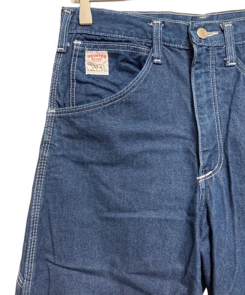 Pointer（ポインター）POINTER (ポインター) ペインターパンツ インディゴ サイズ:SIZE 76cm (W30)の古着・服飾アイテム