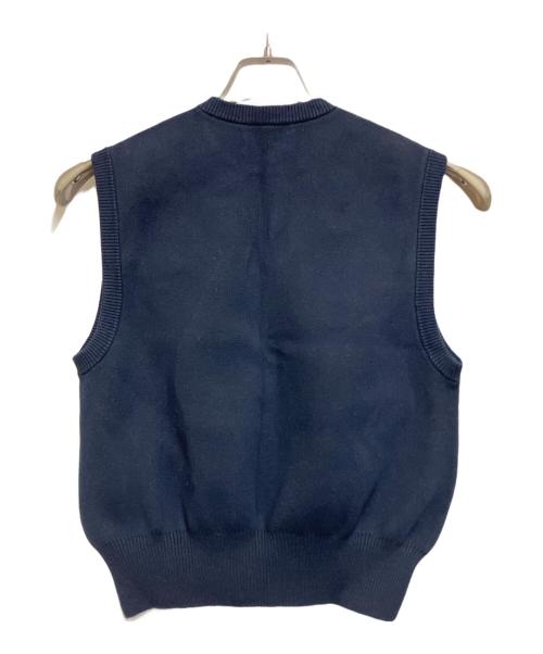 UNITED ARROWS TOKYO（ユナイテッドアローズトウキョウ）UNITED ARROWS TOKYO (ユナイテッドアローズトウキョウ) ニットベスト ネイビー サイズ:不明の古着・服飾アイテム