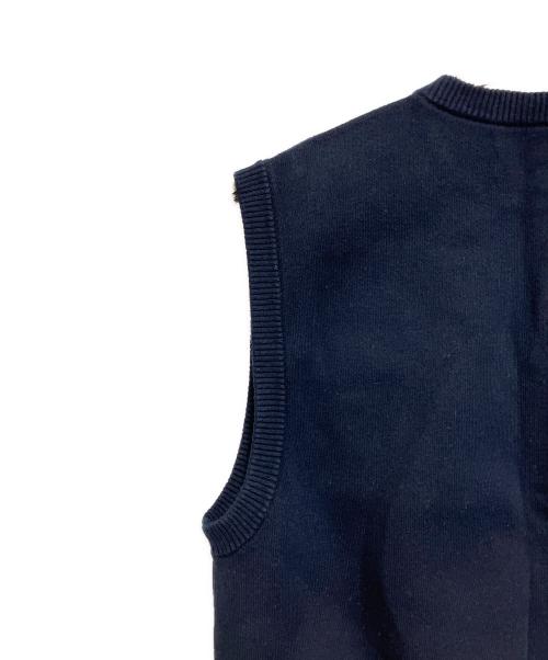 UNITED ARROWS TOKYO（ユナイテッドアローズトウキョウ）UNITED ARROWS TOKYO (ユナイテッドアローズトウキョウ) ニットベスト ネイビー サイズ:不明の古着・服飾アイテム