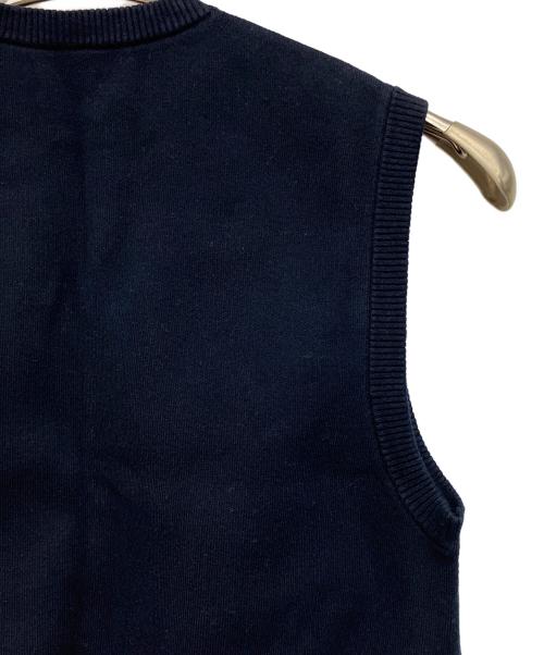 UNITED ARROWS TOKYO（ユナイテッドアローズトウキョウ）UNITED ARROWS TOKYO (ユナイテッドアローズトウキョウ) ニットベスト ネイビー サイズ:不明の古着・服飾アイテム