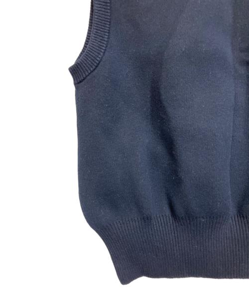 UNITED ARROWS TOKYO（ユナイテッドアローズトウキョウ）UNITED ARROWS TOKYO (ユナイテッドアローズトウキョウ) ニットベスト ネイビー サイズ:不明の古着・服飾アイテム
