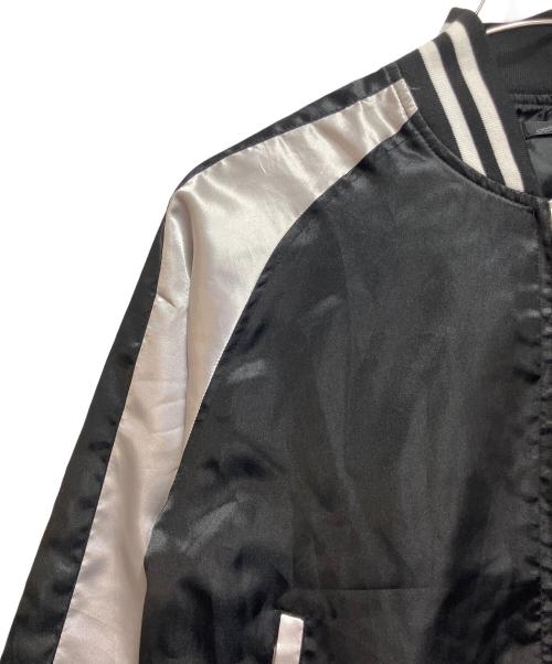 CONTRIBE（コントライブ）CONTRIBE (コントライブ) スカジャン ブラック×ホワイト サイズ:SIZE Mの古着・服飾アイテム