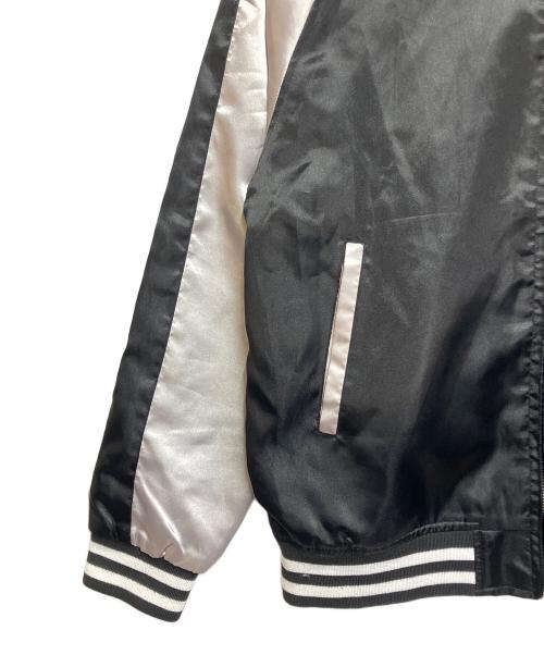 CONTRIBE（コントライブ）CONTRIBE (コントライブ) スカジャン ブラック×ホワイト サイズ:SIZE Mの古着・服飾アイテム