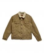 LEVI'S PReMIUMリーバイス プレミアム）の古着「TYPEⅢシェルパトラッカージャケット」｜ベージュ