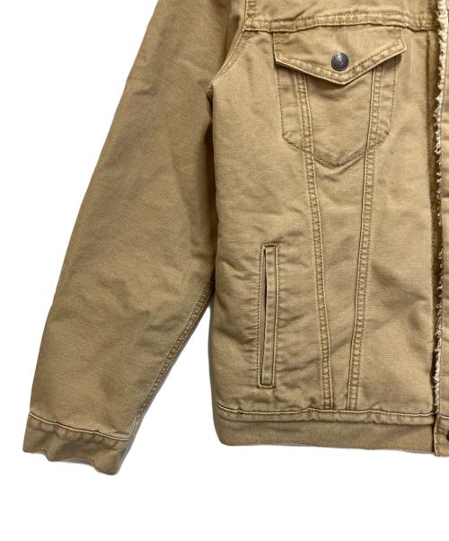 LEVI'S PReMIUM（リーバイス プレミアム）LEVI'S PReMIUM (リーバイス プレミアム) TYPEⅢシェルパトラッカージャケット ベージュ サイズ:SIZE Mの古着・服飾アイテム