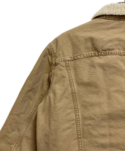 LEVI'S PReMIUM（リーバイス プレミアム）LEVI'S PReMIUM (リーバイス プレミアム) TYPEⅢシェルパトラッカージャケット ベージュ サイズ:SIZE Mの古着・服飾アイテム