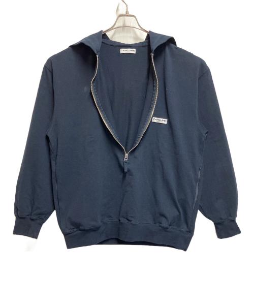 CAHLUMN（カウラム）CAHLUMN (カウラム) ハーフジップスウェット ネイビー サイズ:SIZE Lの古着・服飾アイテム